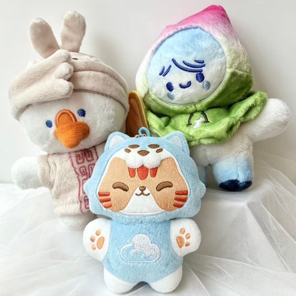 KNP TH DOll  DMDLAND 10cm Doll Keychain ohearainy Star Idol nongzon Plush doll