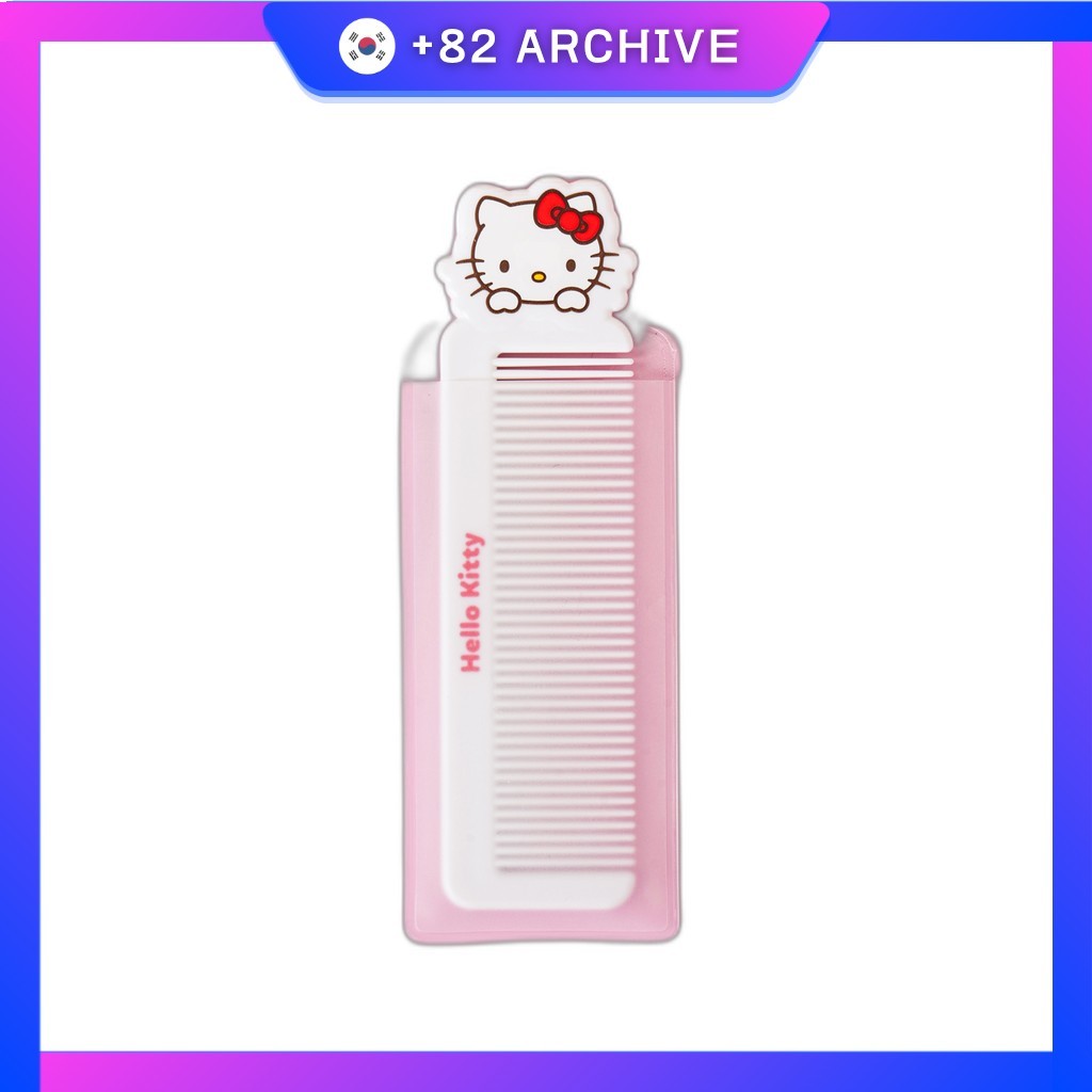 [daiso] หวีติดตัวละคร Hello Kitty N/A 1 ชิ้น / หวีเกาหลี / ดีไซน์ Hello Kitty / ของแท้ 100% โดย +82 