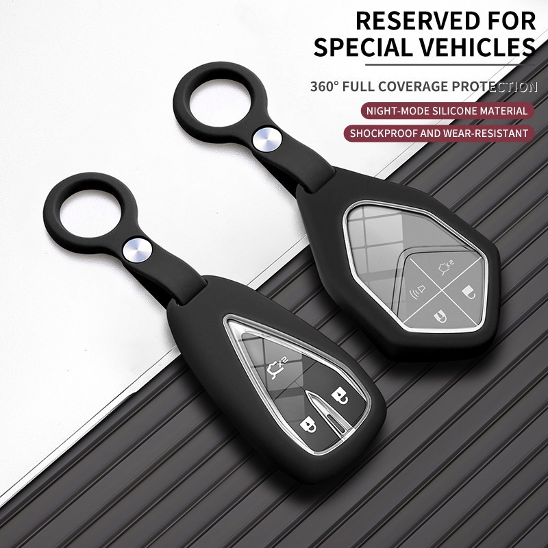 ซิลิโคนกุญแจรถ Auto Key สําหรับ Changan Deepal 07 L07 L07 S07 S07 L07 S05 HGJV S7 Sl03