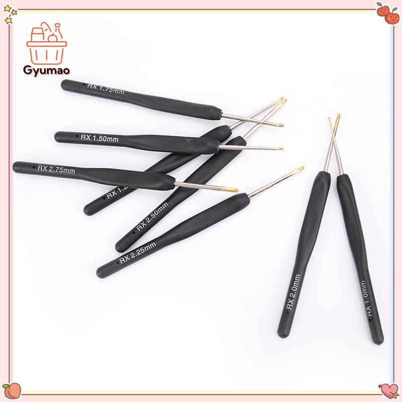 [Gyu] 8 ชิ้น/เซ็ตเข็มถักโครเชต์ตะขอสําหรับถัก DIY Craft Loom เครื่องมือ TH
