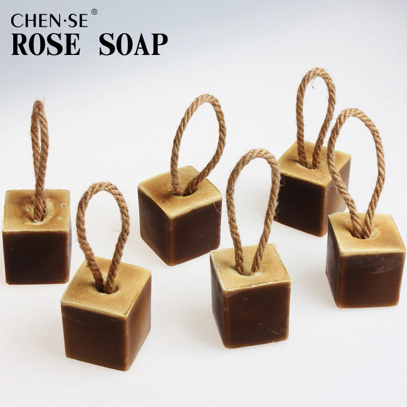 Rose Essential Oil Soap Sea Buckthorn Soap สบู่สมุนไพรธรรมชาติ