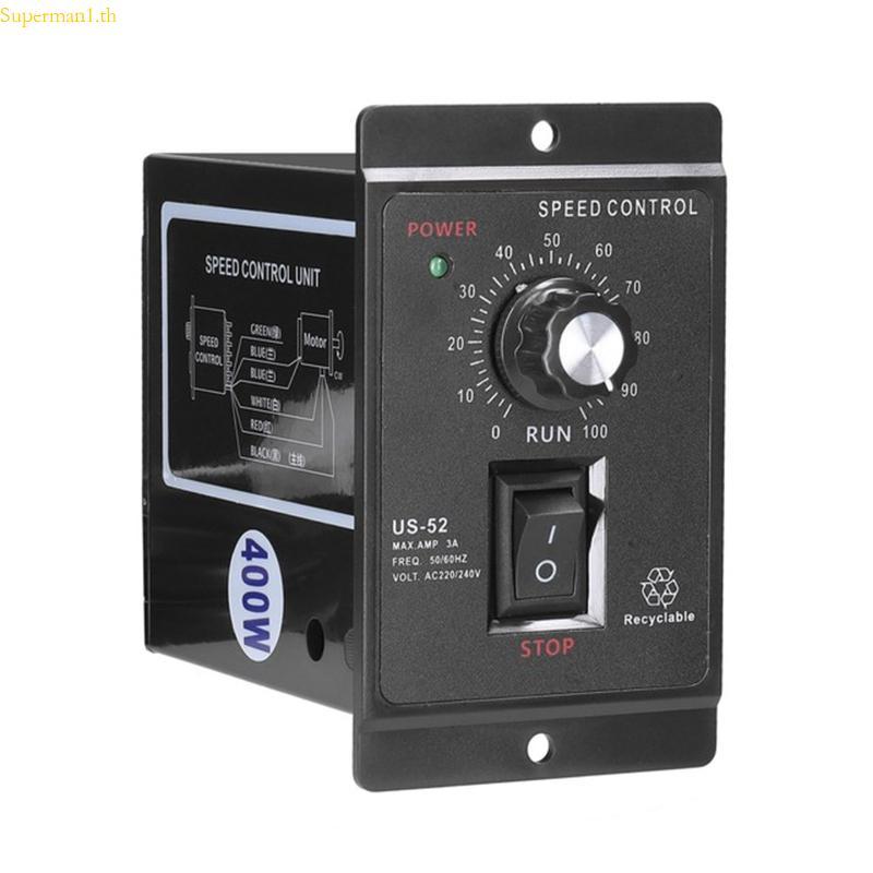 Best US-52 AC Micro Motor Speed Regulator การใช้พลังงานต่ํา (400W AC220V 50 60Hz)