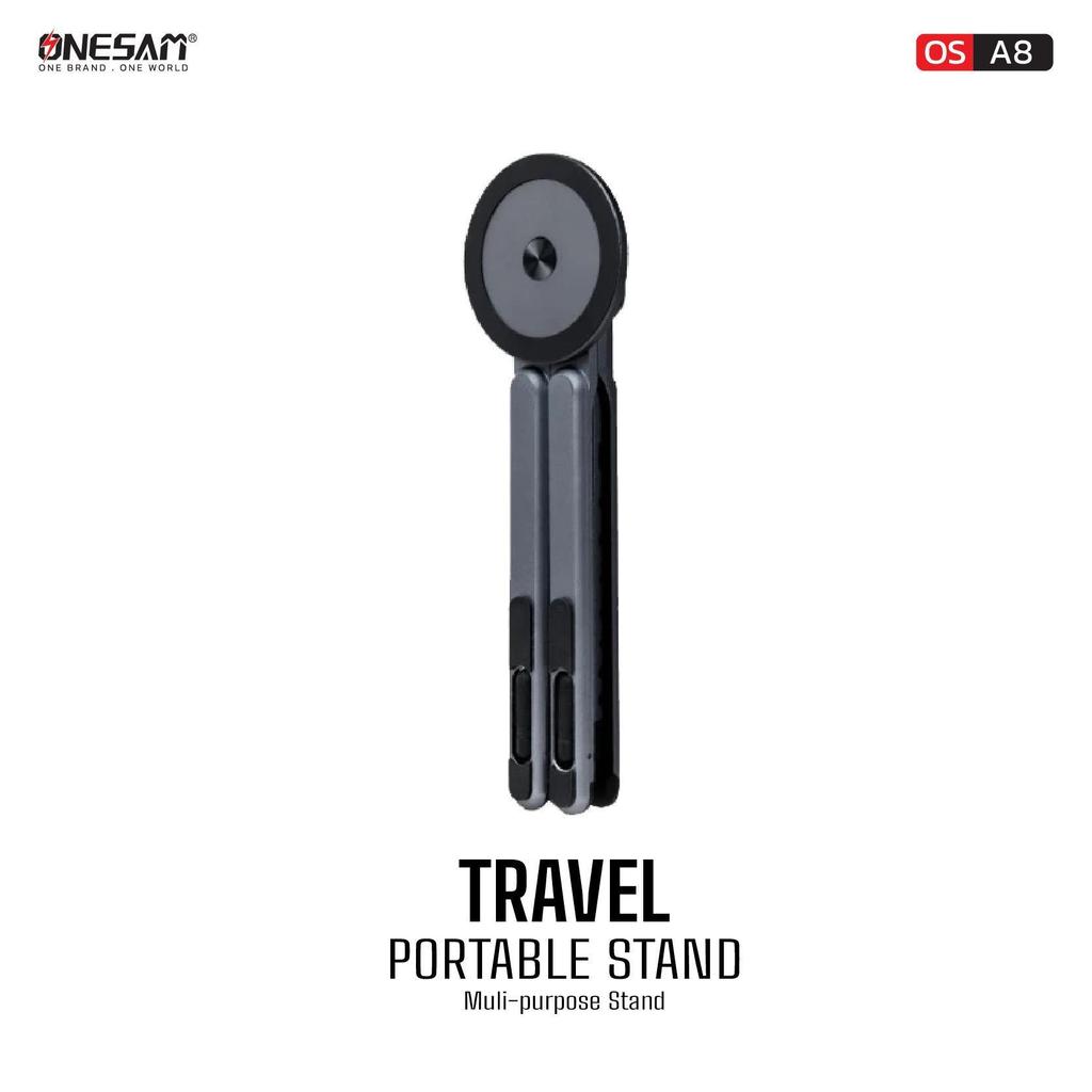 ขาตั้งอเนกประสงค์ A8 TRAVEL PORTABLE STAND รองรับได้ทั้งโทรศัพท์ และ แท็ปเล็ท