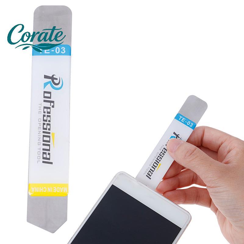 [Crate] Soft Blade Pry Bar ชุดเครื่องมือซ่อมแซมเปิดสําหรับกําจัดกาวหน้าจอโทรศัพท์มือถือ