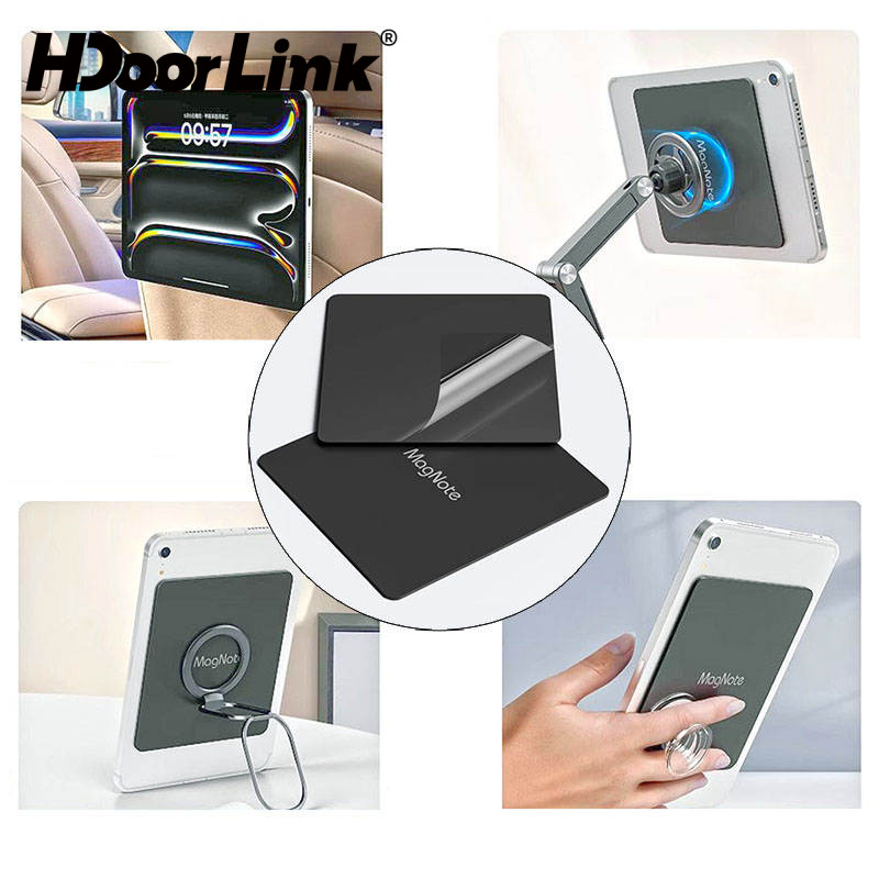 Universal Magnetic Patch Tile Holder มือถือ E-Book Reader กระเบื้องแม่เหล็กผู้ถือด้ามจับแม่เหล็กสําหรับแท็บเล็ต Pad แท็บเล็ต