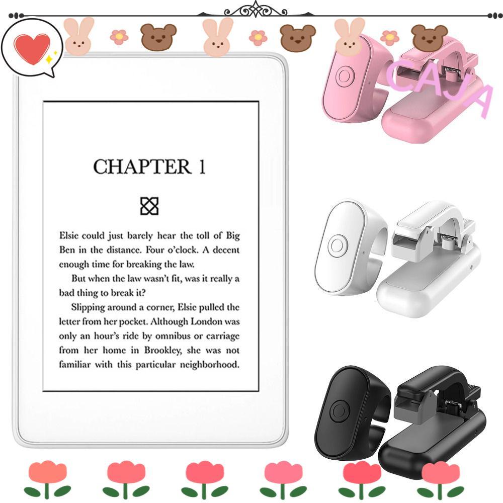CAJA1 Page Turner Remote, lightning ABS E-book Page Turner, Remote 2-in-1 Record Triggers for Kindle