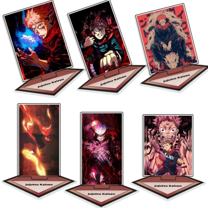Standee Jujutsu Kaisen War Spell Model Mica อะคริลิคโต๊ะศึกษาตกแต่งตัวละคร Sukuna Itadori Gojo Sator