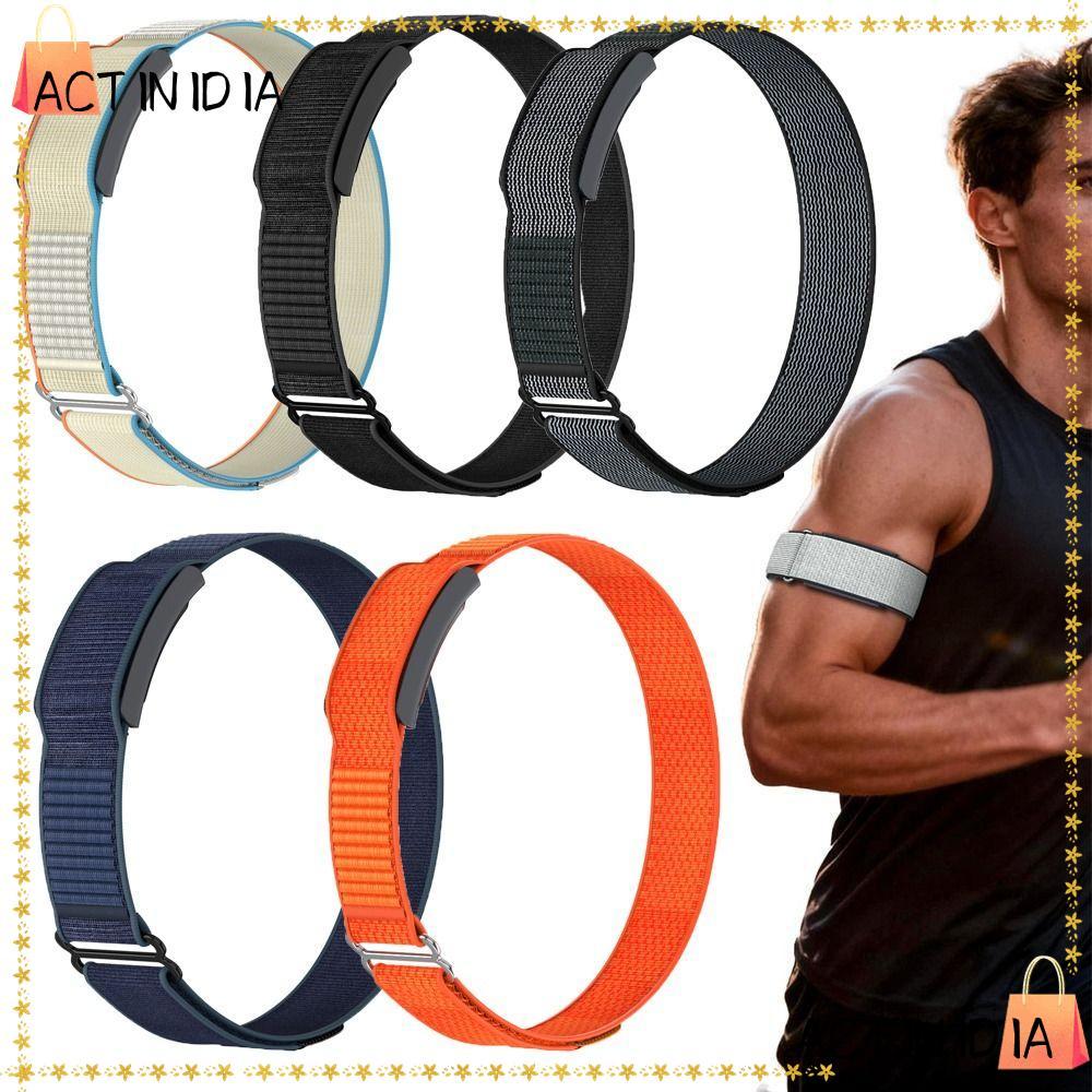 ACTINIDIARA Fitness Tracker Arm Band,ปรับBreathable Sport Band Bicep Band,ไนลอนออกแบบสายรัดสําหรับAm
