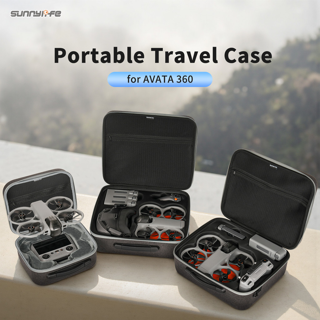 สำหรับกระเป๋าเก็บ DJI AVATA 360 ความรู้สึกของร่างกายและชุดกระเป๋าบินที่ราบรื่นแว่นตา N3 ป้องกันการตกกระเป๋า crossbody มือถือ, อุปกรณ์เสริม avata360 drone panoramic