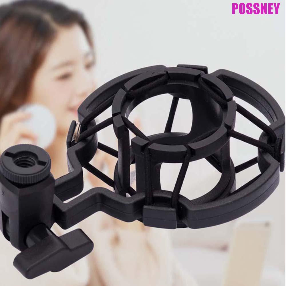 POSSNEY Mic Shock Mount Universal Professional ไมโครโฟน Mount Holder Mic Suspension คอนเดนเซอร์ขาตั้