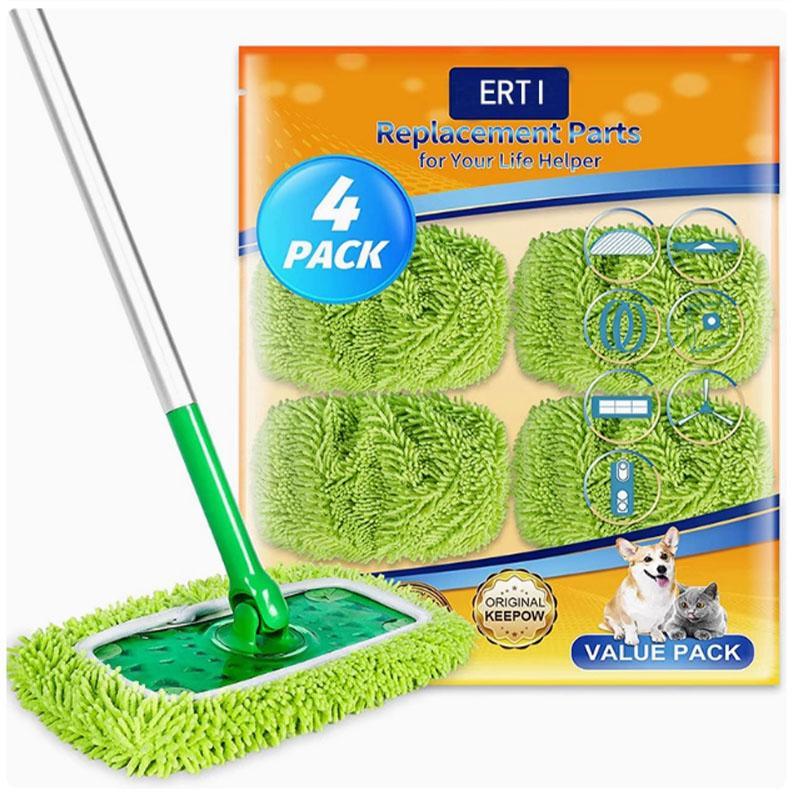 ผ้าถูพื้น ผ้าถูพื้น 3m เหมาะสําหรับ Kao Mop 3M ไฟฟ้าสถิตกําจัดฝุ่น Mop เปลี่ยนหัว Chenille Lazy Mop 
