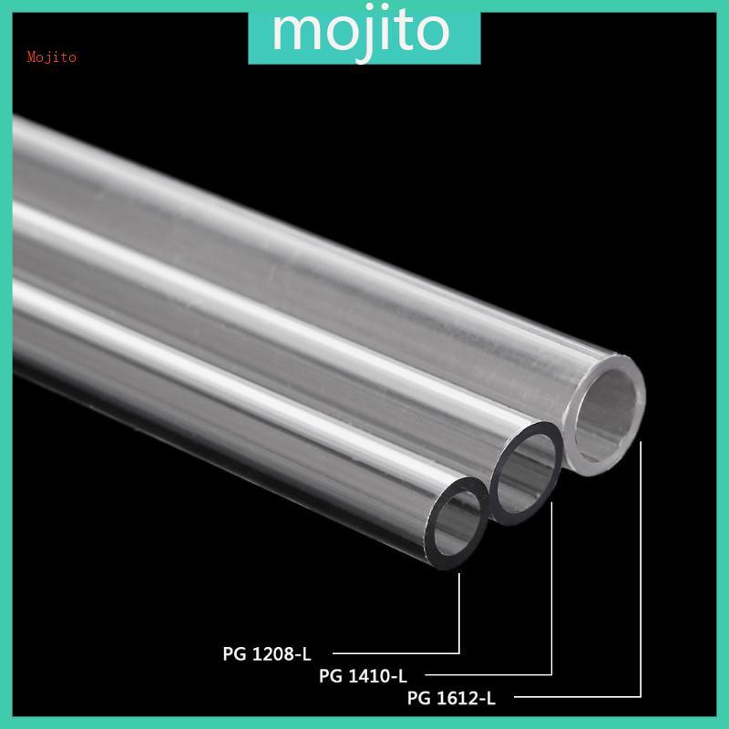 Mojito OD 12 มม.14 มม.16 มม.โปร่งใสหลอด PETG สําหรับ PC Water Cooling 1 64ft