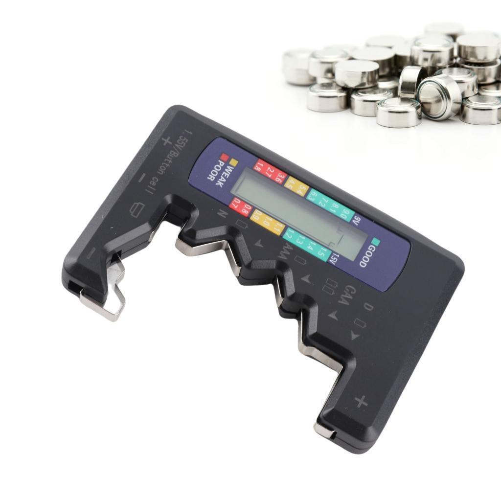 Legendtop เครื่องทดสอบความจุดิจิตอลหน้าจอ LCD DCN AAA 9V 1.5V เครื่องวิเคราะห์เซลล์ปุ่ม Universal Ba