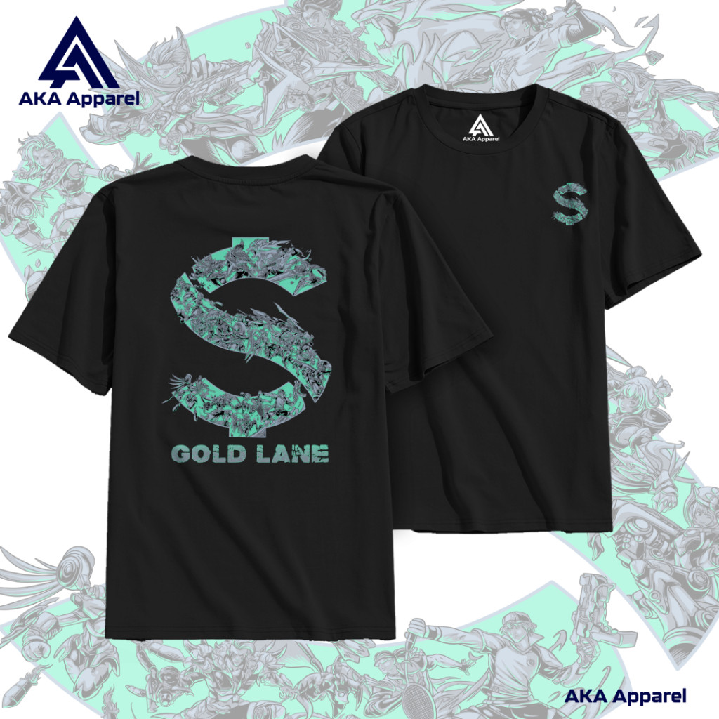 เสื้อยืด Aka Mobile Legends Mlbb Goldlane Vol3