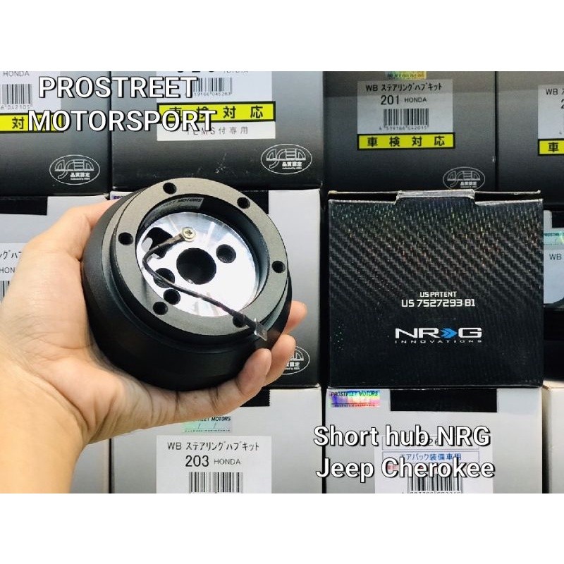 คอพวงมาลัย คอบาง NRG ตรงรุ่น JEEP CJ XJ CHEROKEE Short Hub Steering วัสดุอะลูมิเนียม แข็งแรง ตรงรุ่น
