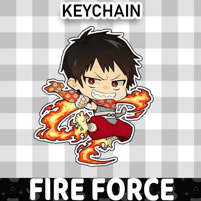 Ganci / Gantungan Kunci ANIME FIRE FORCE - ชินรา
