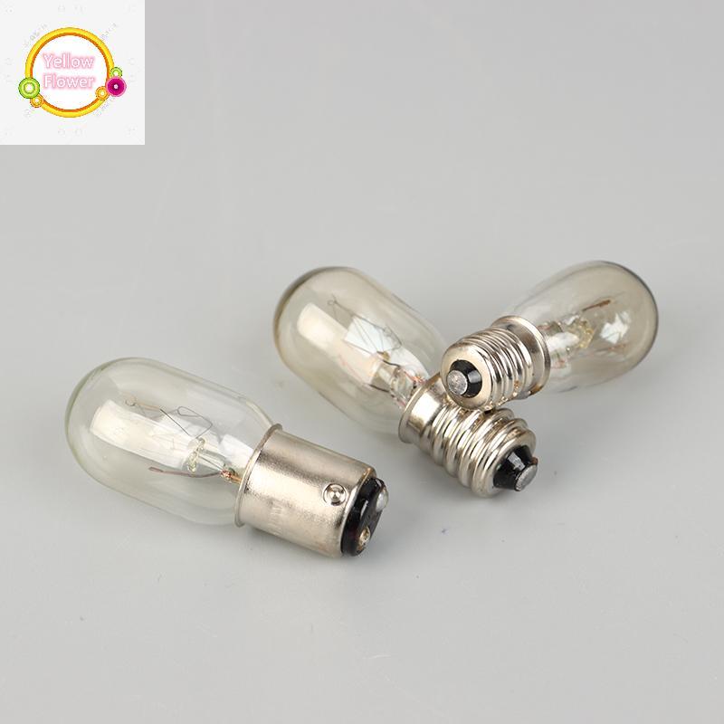 YellowFlower จักรเย็บผ้าหลอดไฟ LED เกลียว /Plug-in หลอดไส้ข้าวโพดโคมไฟตู้เย็น Craft TH