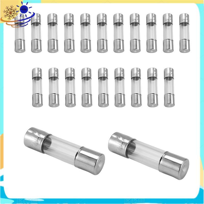 [Xenia] 20 x 250 V 2A F2AL Quick F link ฟิวส์หลอดแก้ว 5 มม. x 20 มม.
