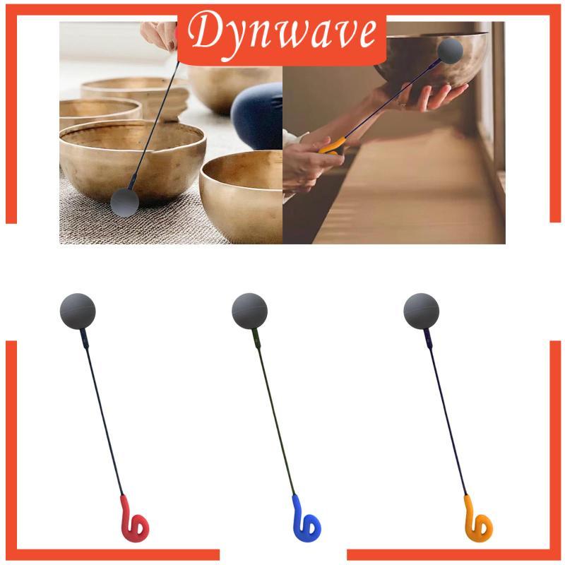 [Dynwave] แรงเสียดทาน Gong Mallet Dual End Rubber Stick Mallet Energy Sound Enhancer อุปกรณ์เสริมสํา
