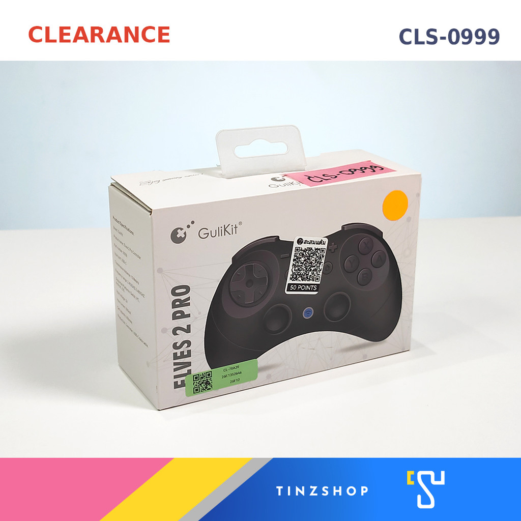 [Clearance] CLS-0999 Gulikit NS 59 Elves 2 Pro Controller Black (สินค้ารีวิว)