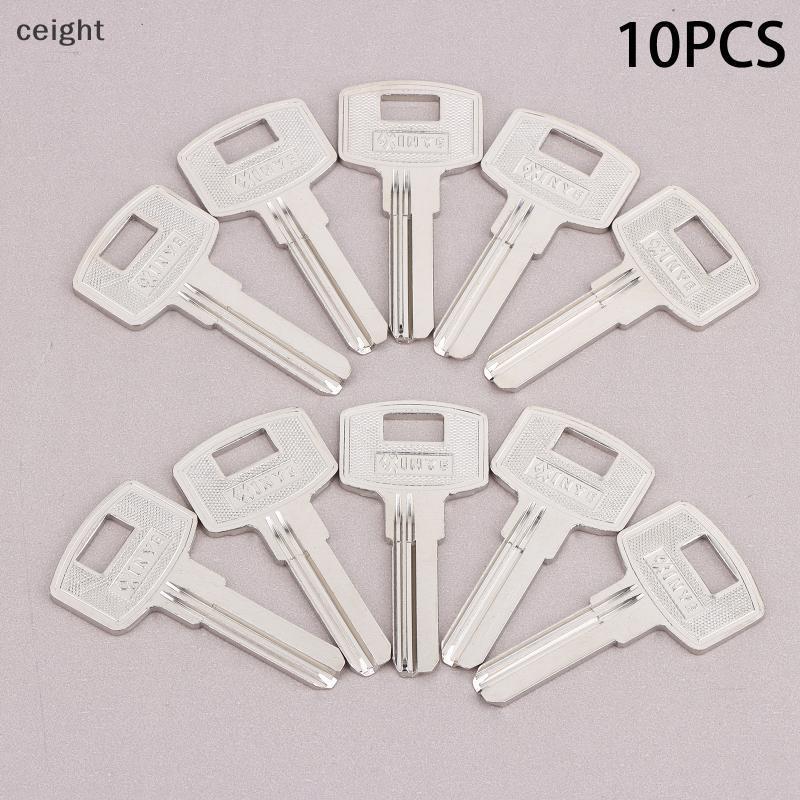 [ceight] 10 ชิ้น FAV1D Double Slot Key nks สําหรับใช้ใน Bailimon, ทํากุญแจวัสดุ TH