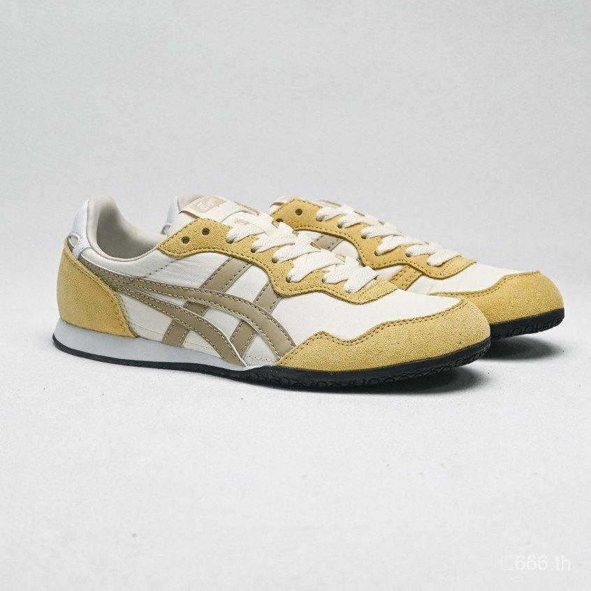ONITSUKA TIGER QYVR Onitsuka Tiger SERANO รองเท้าลําลองผู้หญิงน้ําหนักเบา