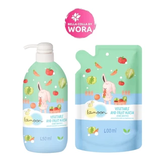 Lamoon vegetable and fruit wash น้ำยาล้างผักและผลไม้ [เลือกสินค้า] ช่วยชำระฝุ่น สิ่งสกปรก