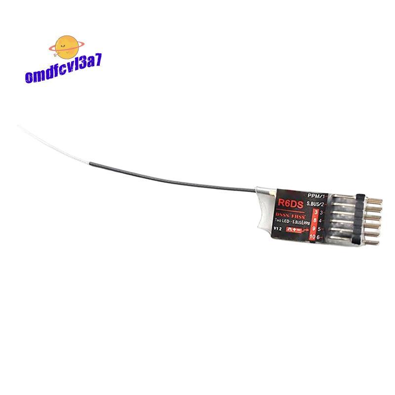 สําหรับ Radiolink R6DS 2.4G 6CH DSSS Receiver สําหรับ AT9 AT9S AT10 II เครื่องส่งสัญญาณ, Dual เสาอาก