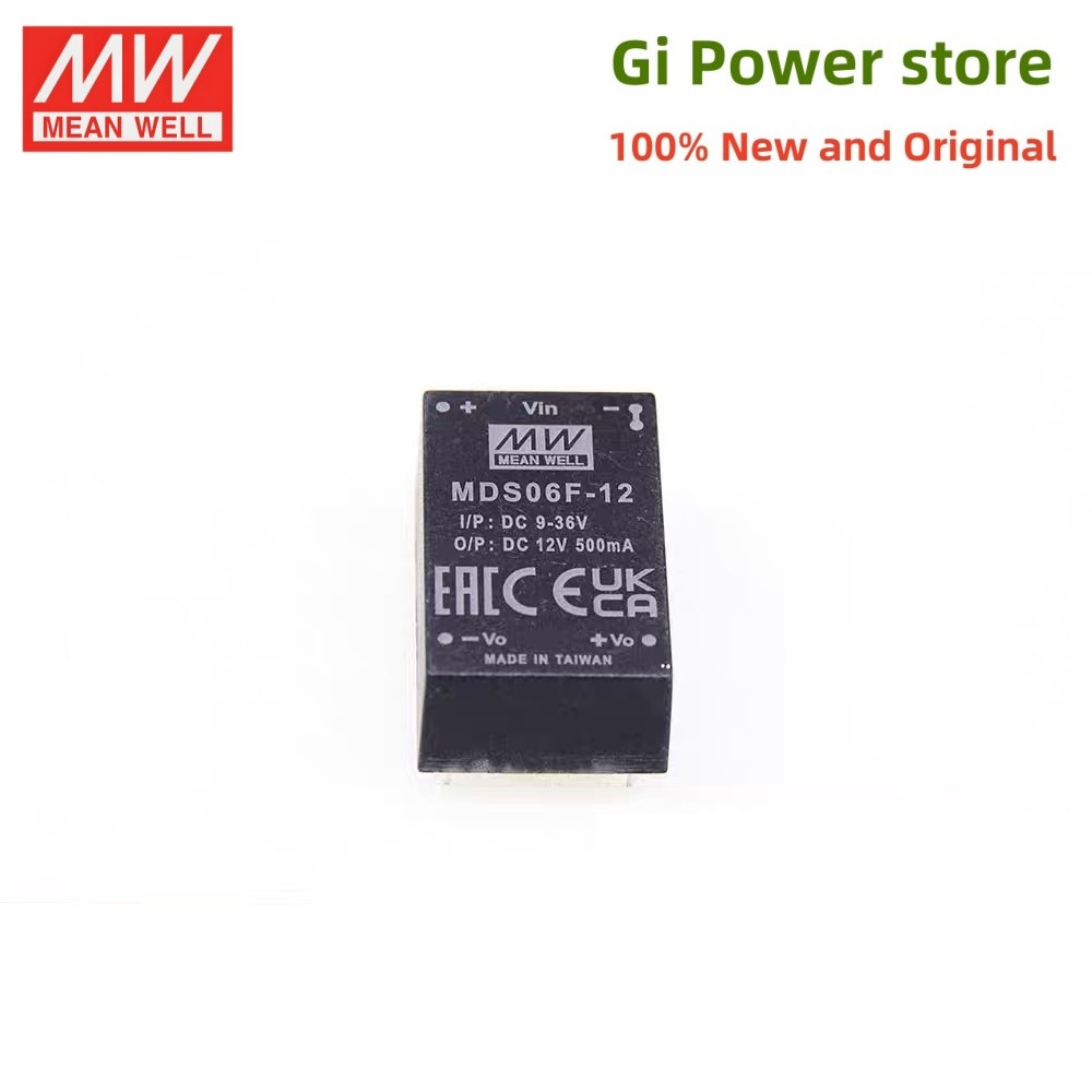 MDS06F-05 MDS06F-12 MDD06F-05 MDD06F-15 6W Mean Well DIP แพคเกจ DC-DC Medical Grade Regulated Conver