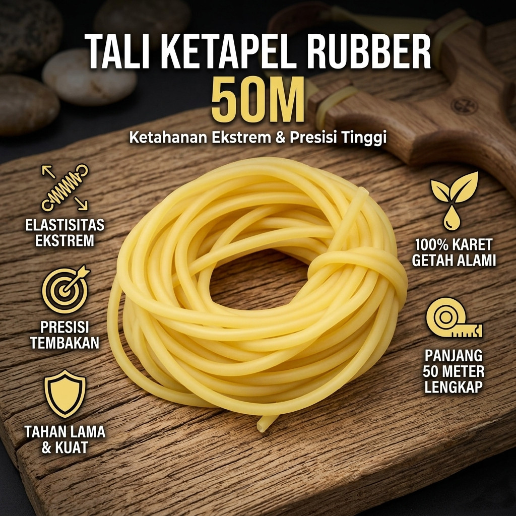 หนังสติ๊กยางหนังสติ๊ก 50M - T50 นําเข้า TOVE