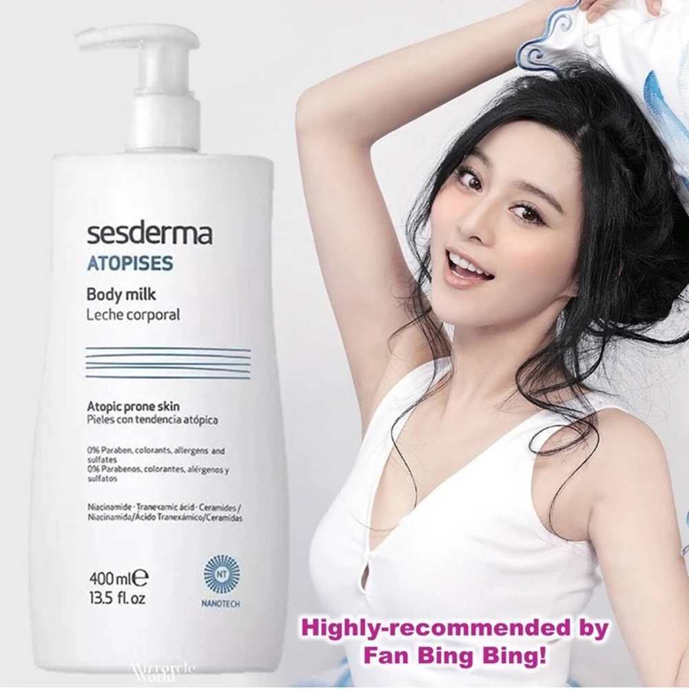 Sesderma Atopises Whitening moisturising Body Lotion Cream Body Milk Lotion 400ml