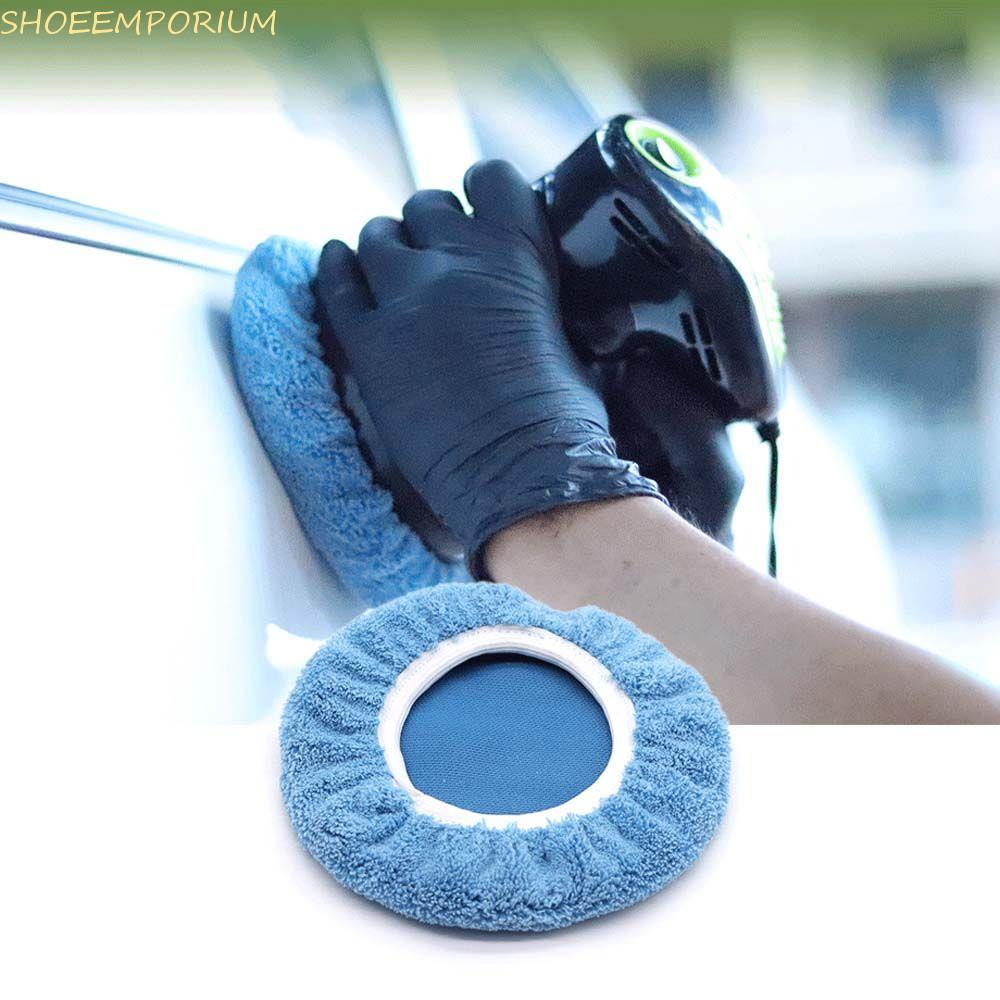 SHOEEMPORIUM Wax Bonnet Buffing Wax Polishing Terry Cloth Wax Polisher Car Beauty Tool Car Paint Car