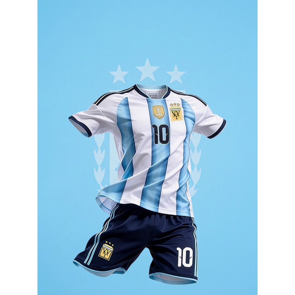 25/26 ARGENTINA พัดลมบ้าน EDITION 2026 WORLD CUP QUALIFIERS FOOTBALL JERSEY XS-3XL