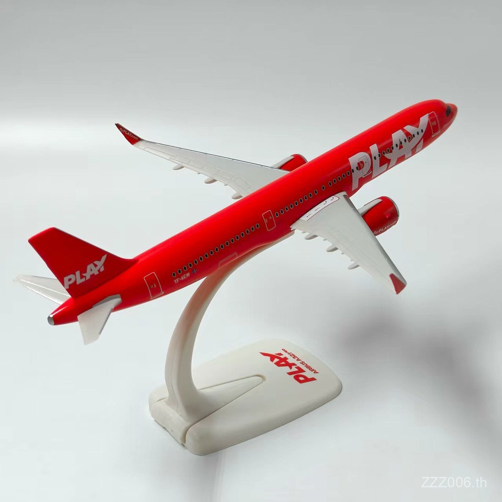 1: 200 ไอซ์แลนด์ PLAY Airlines A321neo จําลองประกอบเครื่องบินคลาสสิก Static Collection Air เครื่องปร