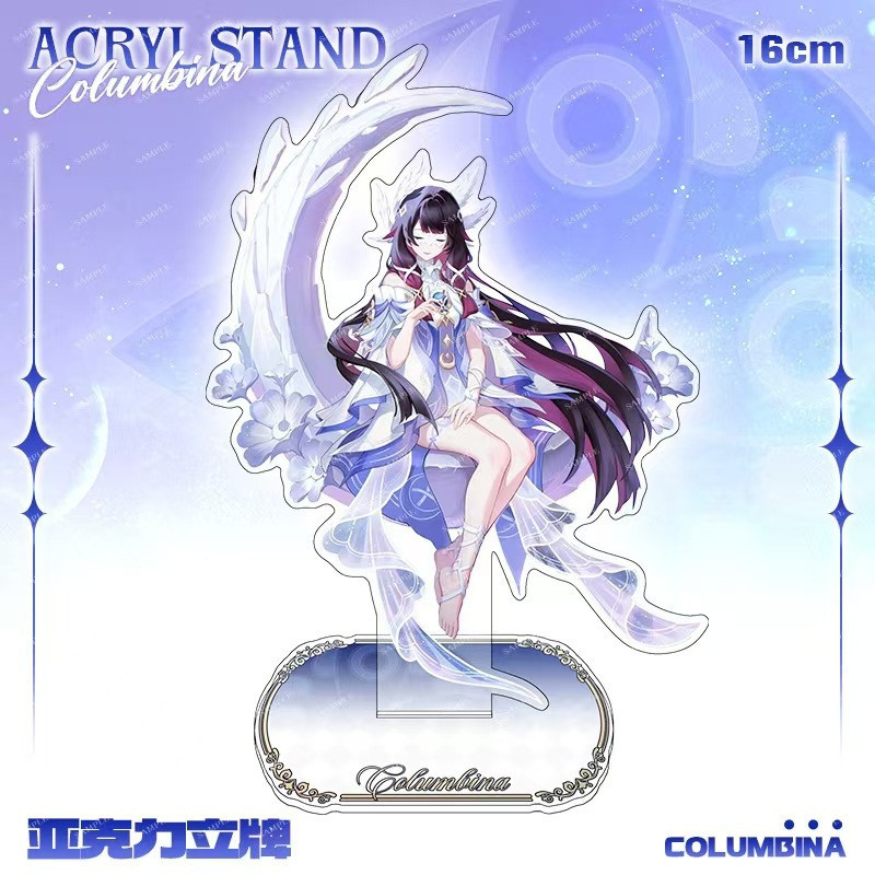 Genshin impact รูป Columbina Shogun Furina ขาตั้ง