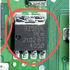 92560E BUK9Y25-60E บอร์ดคอมพิวเตอร์รถยนต์ MOS Field Effect Power Tube