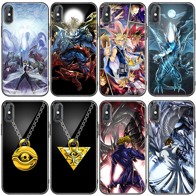 Yu-Gi-Oh! สาม Phantom God เคสโทรศัพท์เหมาะสําหรับ Apple 13 12pro 11 7/8plus xsmax xr Xiaomi 11 vivox