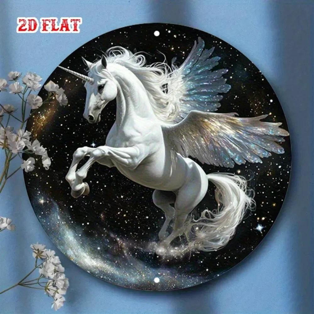 HELLOYOUNG Unicorn Flying Car String Lights Home Decor Room Wall Art Xmas Gift