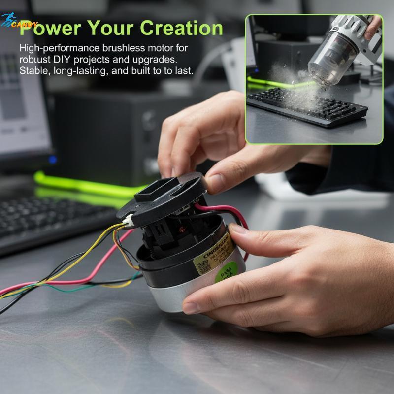 NDY H55LS3415045T309 สามเฟส 25.9V 450W มอเตอร์เครื่องดูดฝุ่น Brushless ความทนทานสูงเพื่อการทําความสะ
