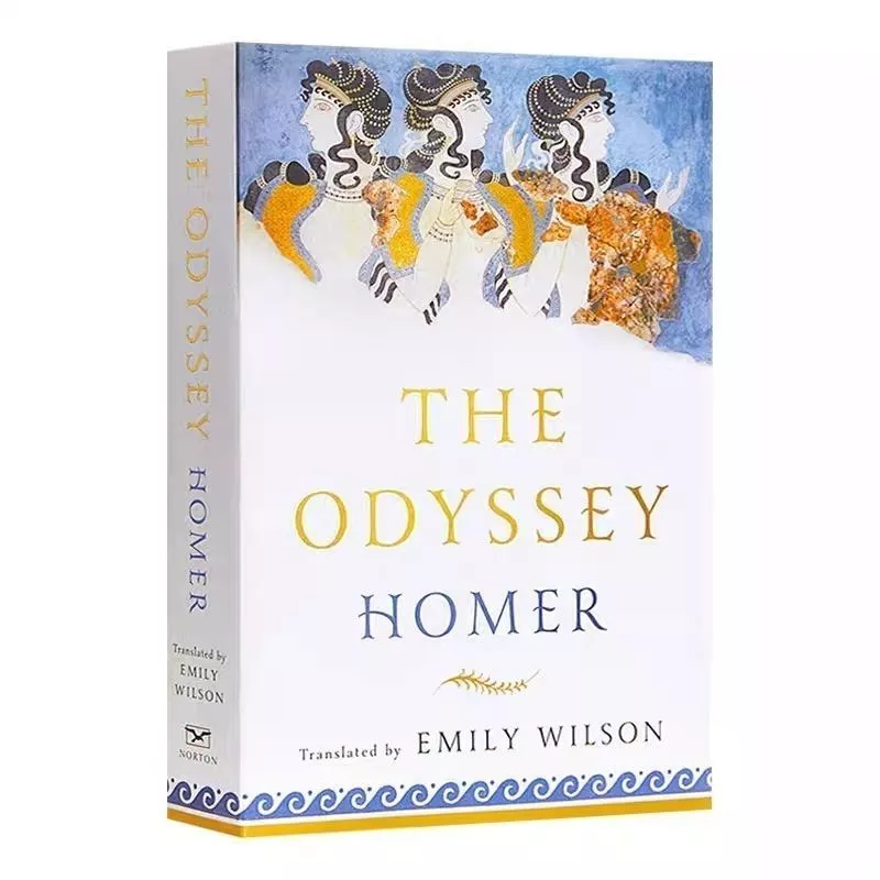 หนังสือภาษาอังกฤษกระดาษ Odyssey Homer Epic Emily Wilson หนังสือผู้แปล