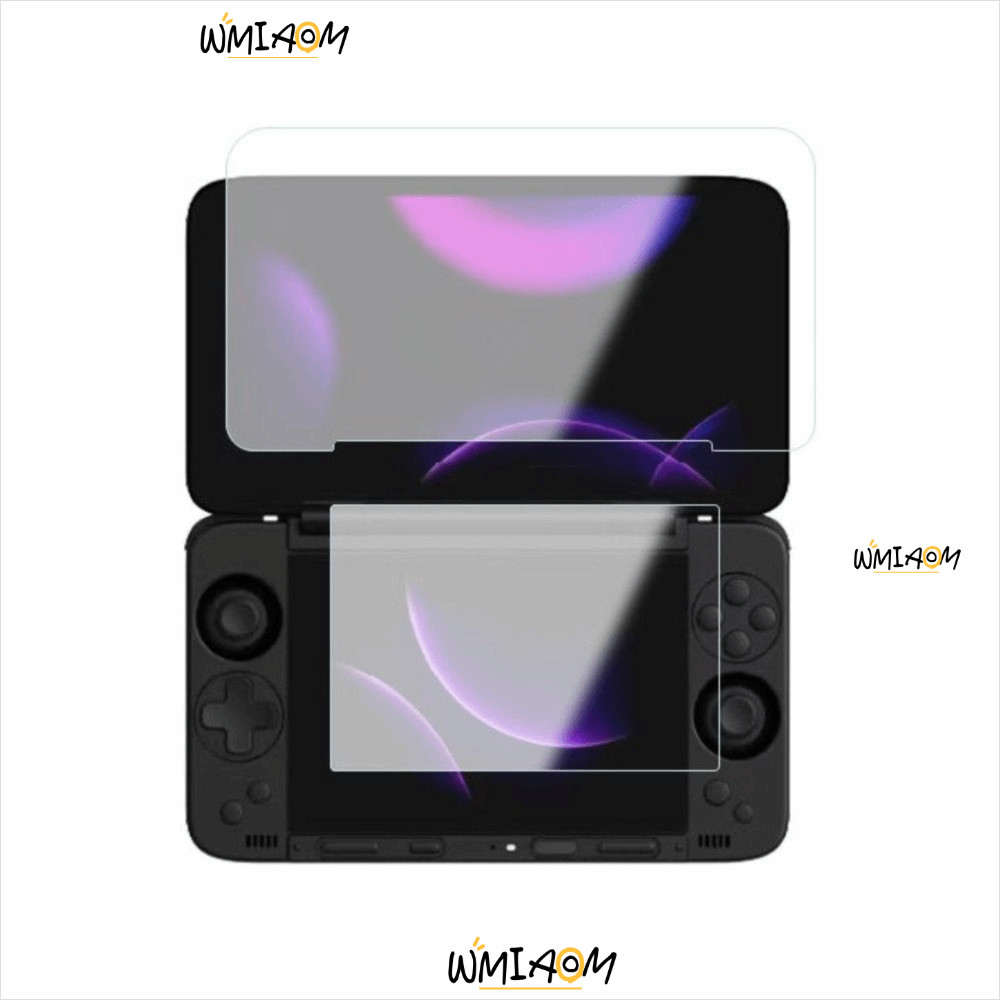 WMIAOM ป้องกันหน้าจอ, 9H Flip Dual Screen กระจกนิรภัย,คุณภาพสูง Anti Scratch HD แบบเต็มหน้าจอป้องกัน