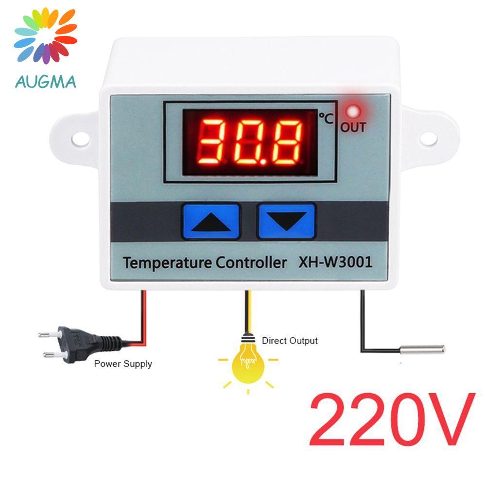 AUGMA เครื่องวัดอุณหภูมิเครื่องวัดอุณหภูมิส่วนประกอบไฟฟ้า LED Switch Probe