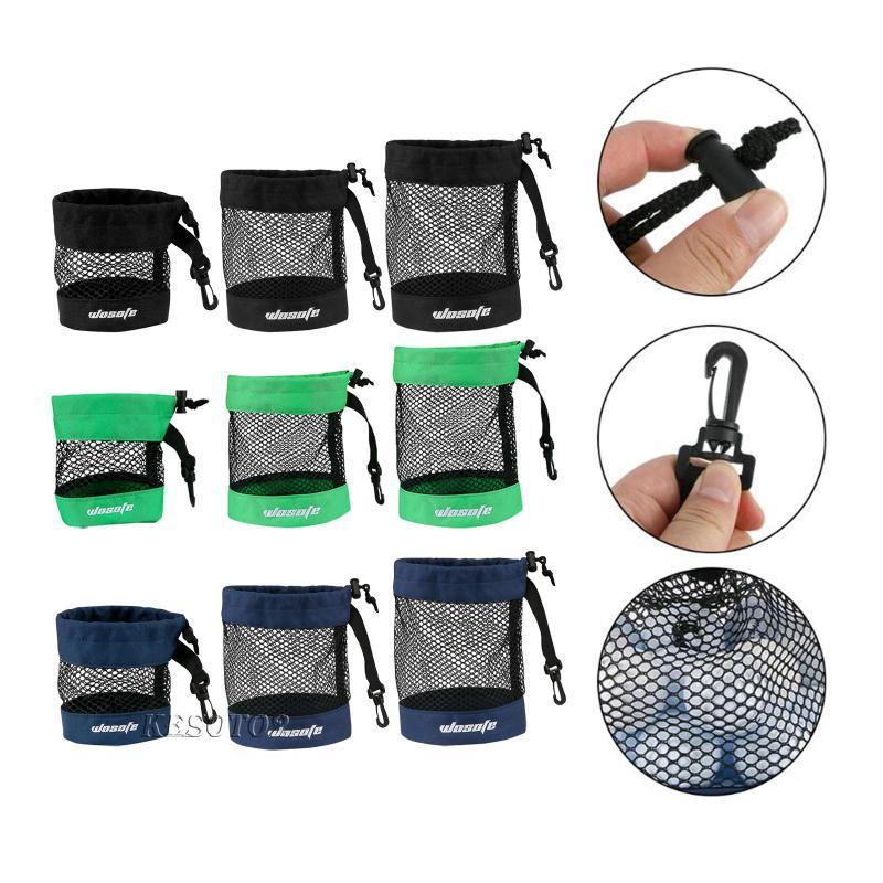 [Kesoto2] Golf Ball Bag Golf Ball Holder Golf Bag Organizer Golf Ball Pouch for Sports