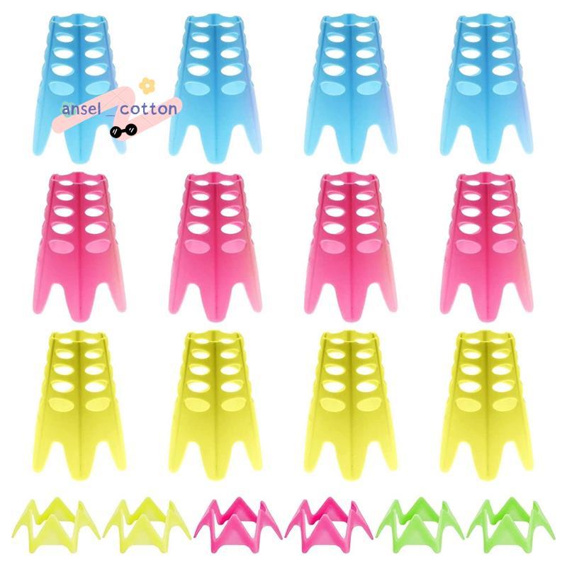 18 ชิ้นกอล์ฟจําลอง Tees Golf Mat Tees ฝึกกอล์ฟ Tees สูง + สั้น
