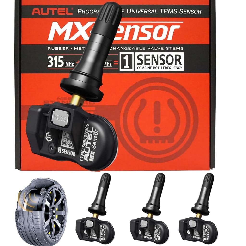 เซ็นเซอร์ TPMS อัตโนมัติ, 2in1 MX-Sensor 315Mhz/433Mhz เซ็นเซอร์ความดันยาง,OE-ระดับโปรแกรมและโคลนไร้