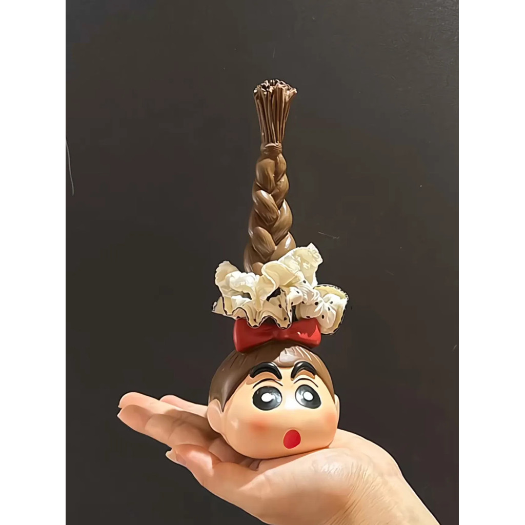 Long Braid Shin-Chan แหวนผมเก็บ Handy เครื่องมือนาฬิกาเครื่องประดับแขวนตกแต่งของขวัญ