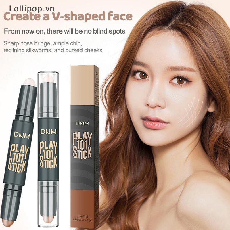[SEY] แต่งหน้าสองหัว High V Face คอนซีลเลอร์ Contouring Bronzers Highs ปากกาเครื่องสําอาง 3D แต่งหน้