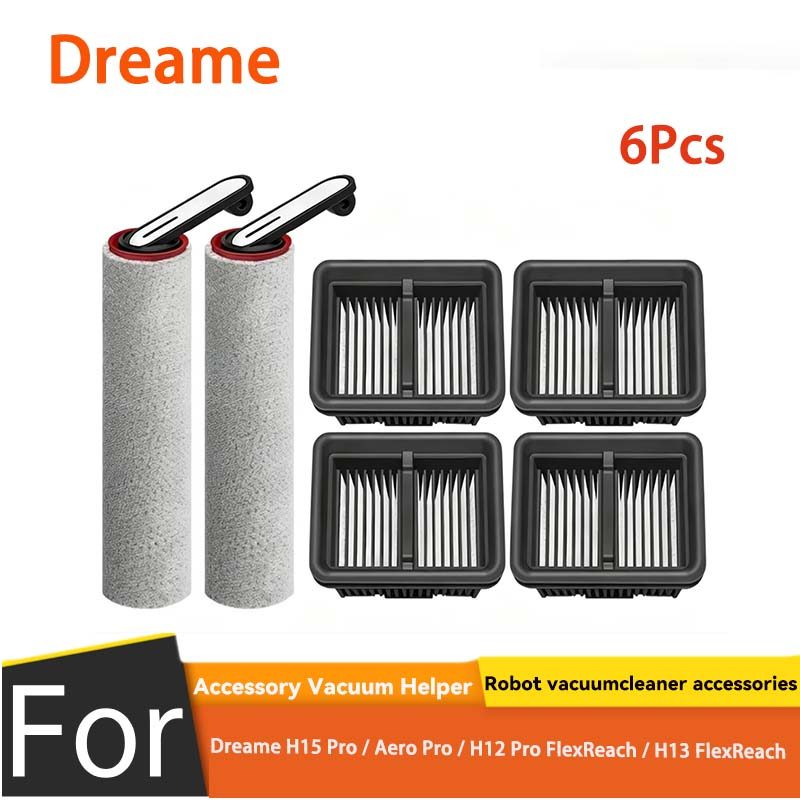 Dreame H15 Pro / Aero Pro / H12 Pro FlexReach / H13 FlexReach (❌Dreame H12 /H15 Pro Heat )6PCS