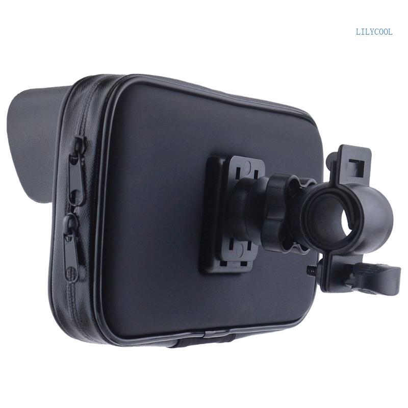 Phone Bag with Sunvisor 360 Degree Rotating Mount Holder for Phone Up to 6.5in