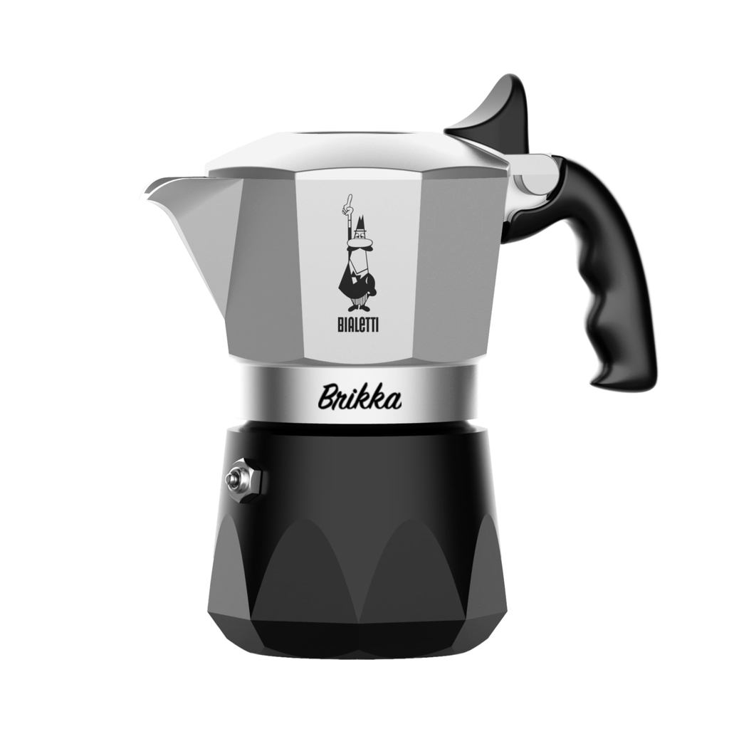 BIALETTI 4-Cup Brikka Espresso Maker - Stovetop & Induction (Coffee Maker & Moka Pot)